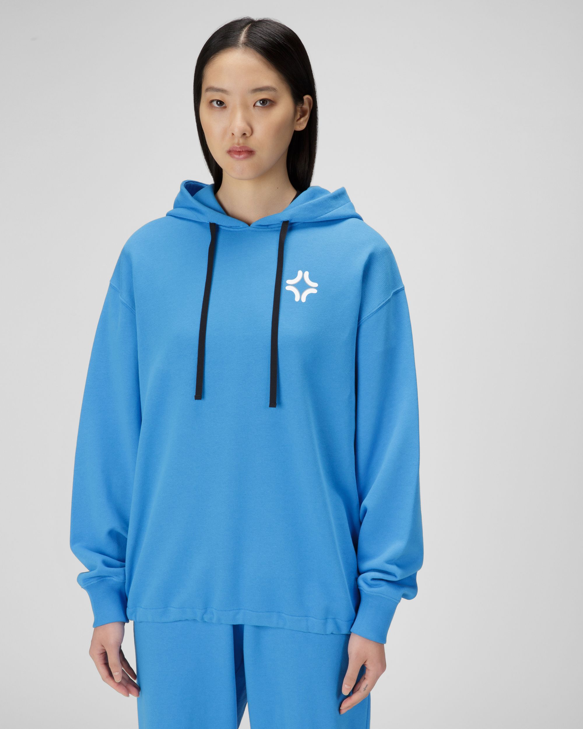 Sweatshirt Aus Bio-Baumwolle In Blau - Damen - Bally - 02