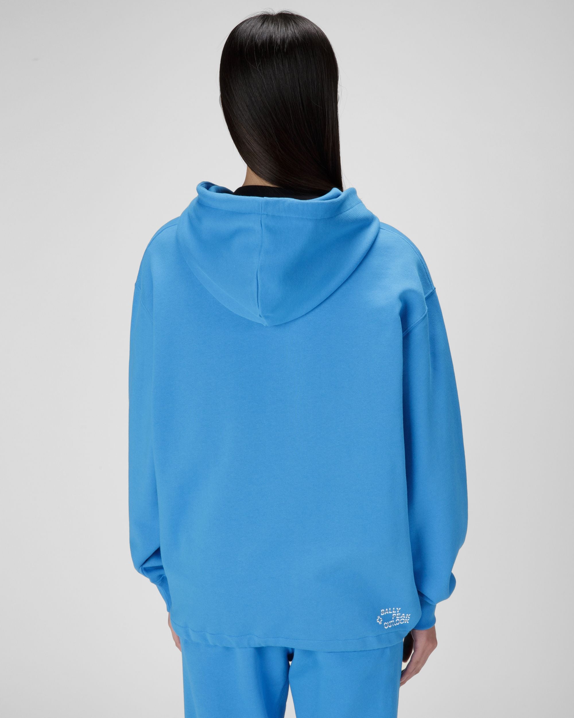 Sweatshirt Aus Bio-Baumwolle In Blau - Damen - Bally - 03