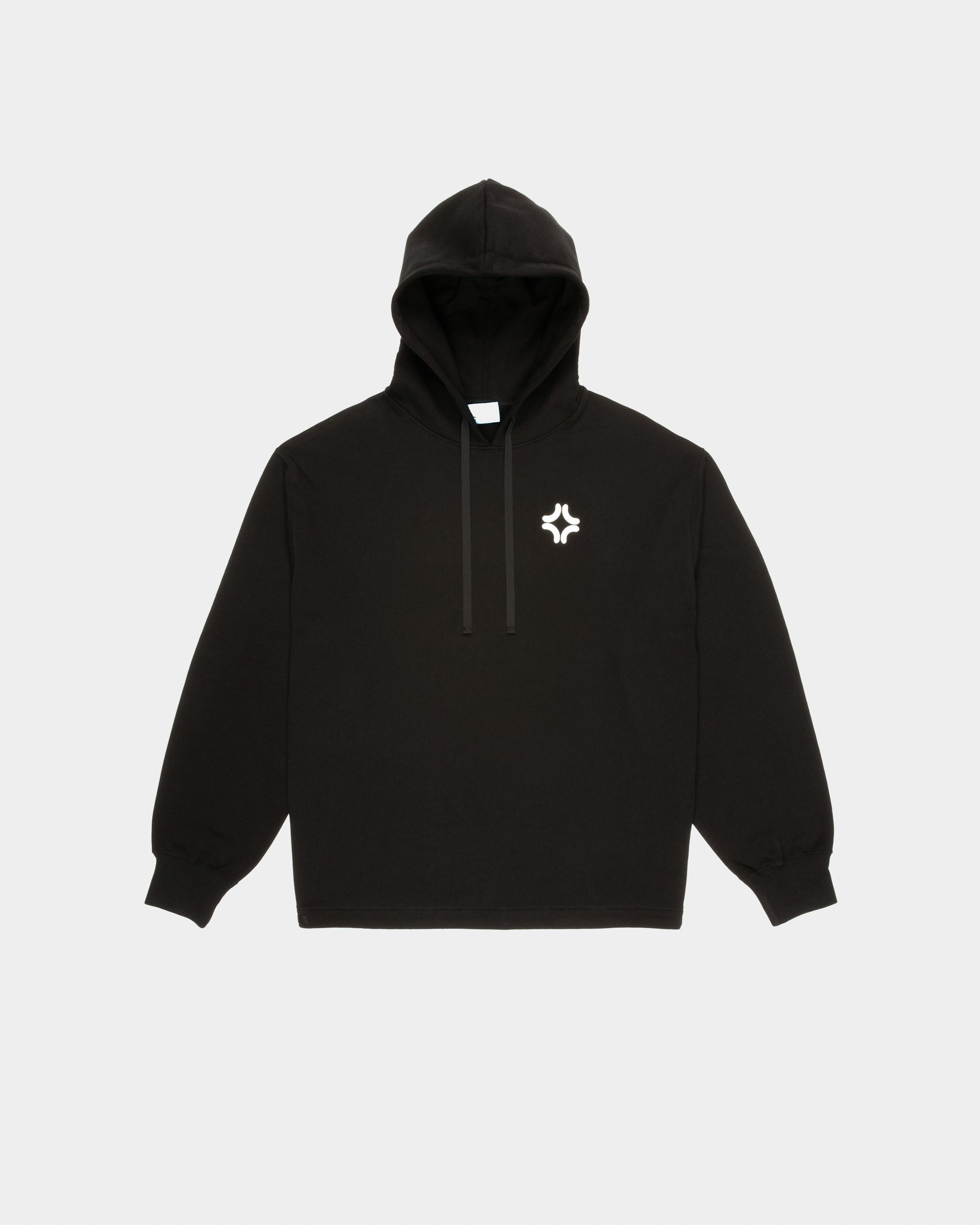 Sweatshirt Aus Bio-Baumwolle In Schwarz - Damen - Bally - 01