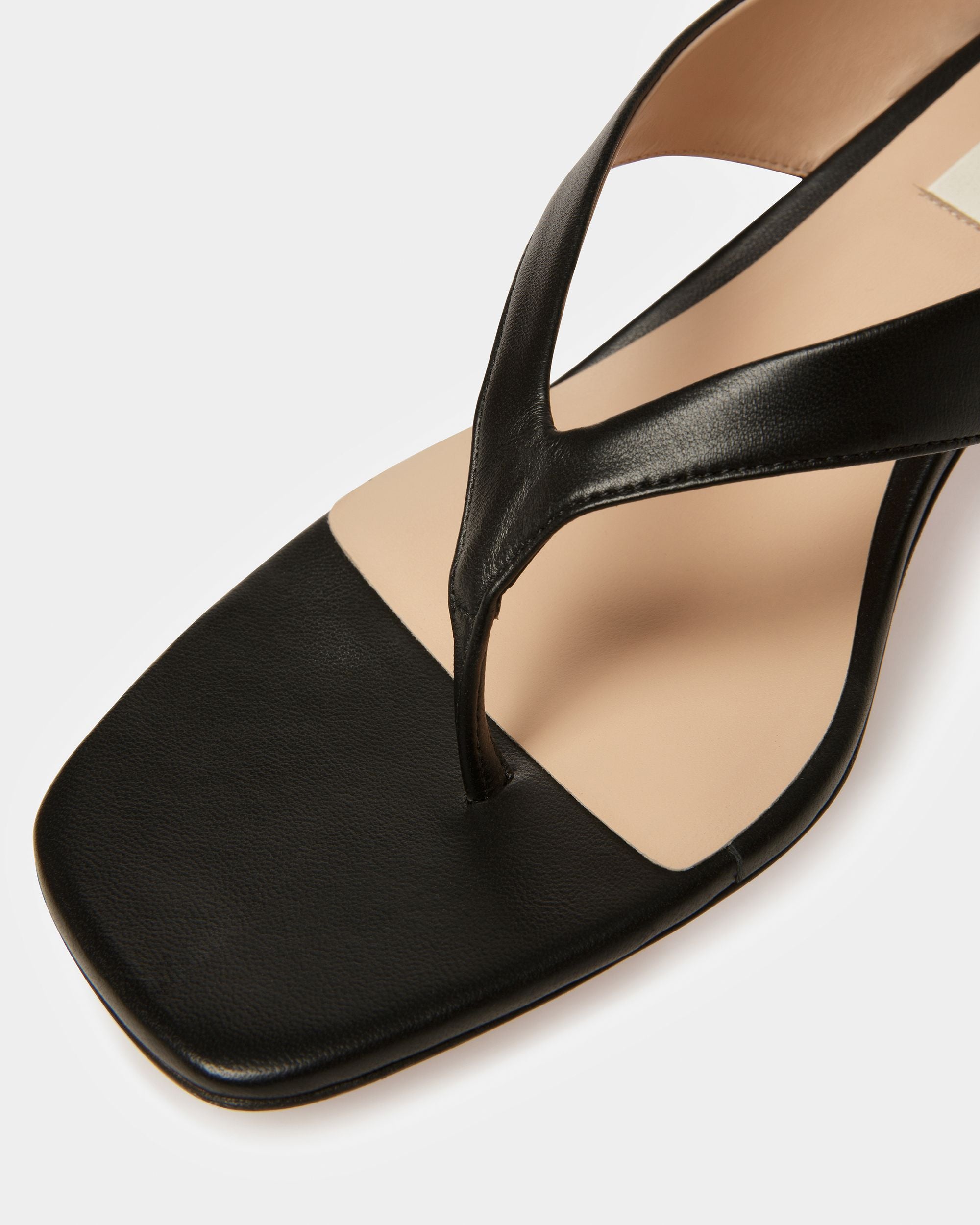 Nyna Ledersandale In Schwarz - Damen - Bally - 05