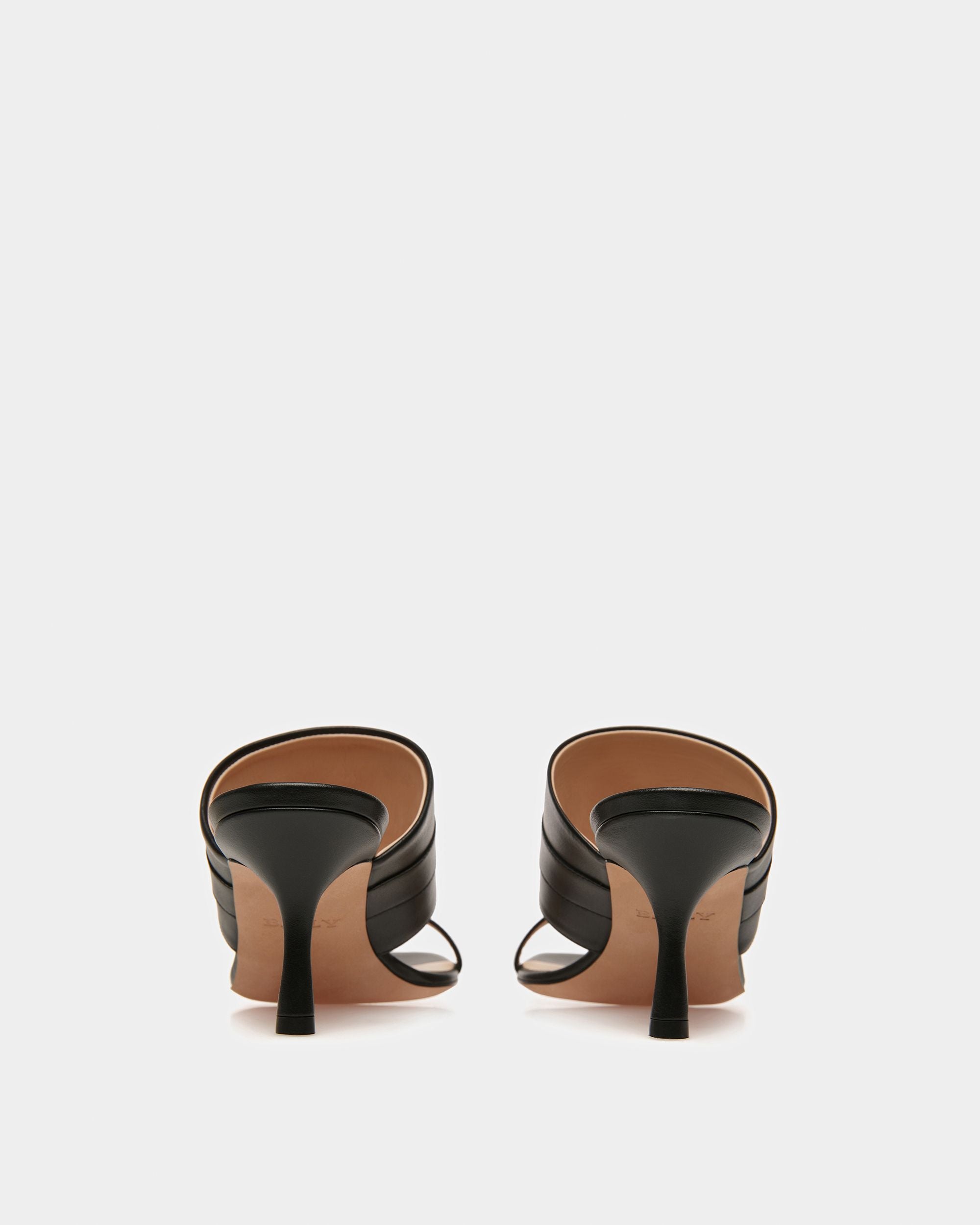 Ella Sandales En Cuir Noir - Femme - Bally - 03