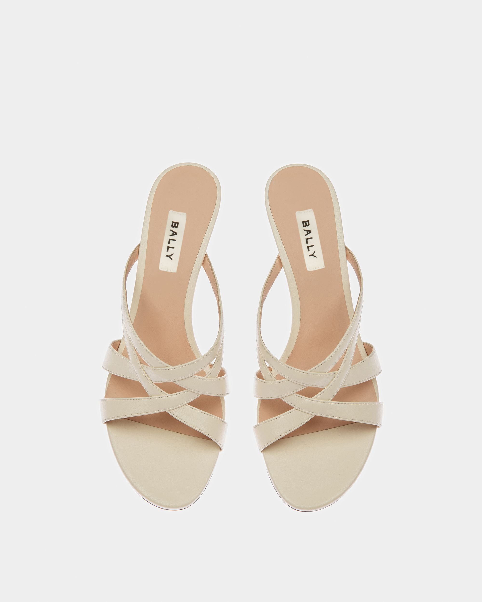 Sandale Mule Block En Cuir - Femme - Bally - 02