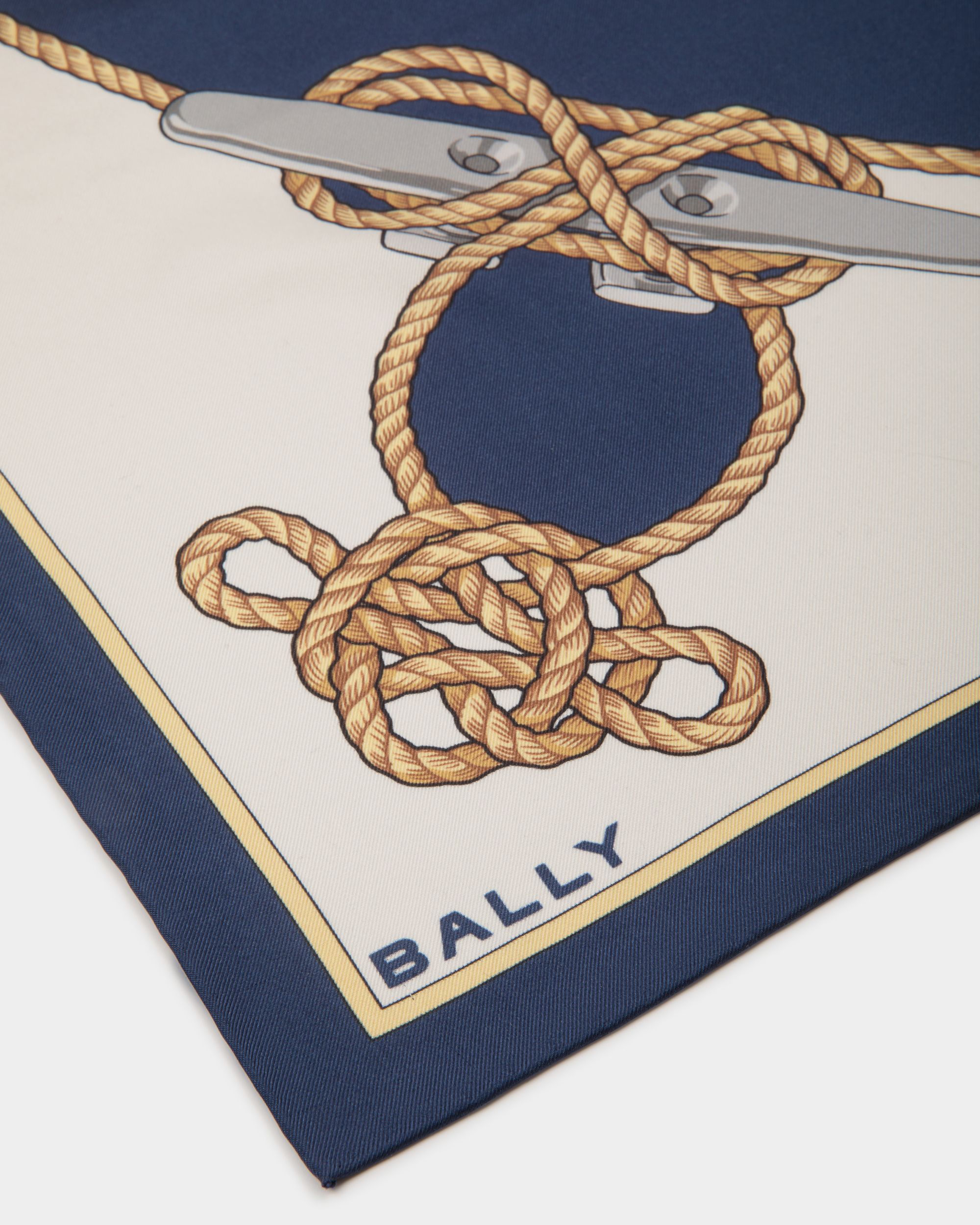 Foulard In Seta Multicolore - Donna - Bally - 02