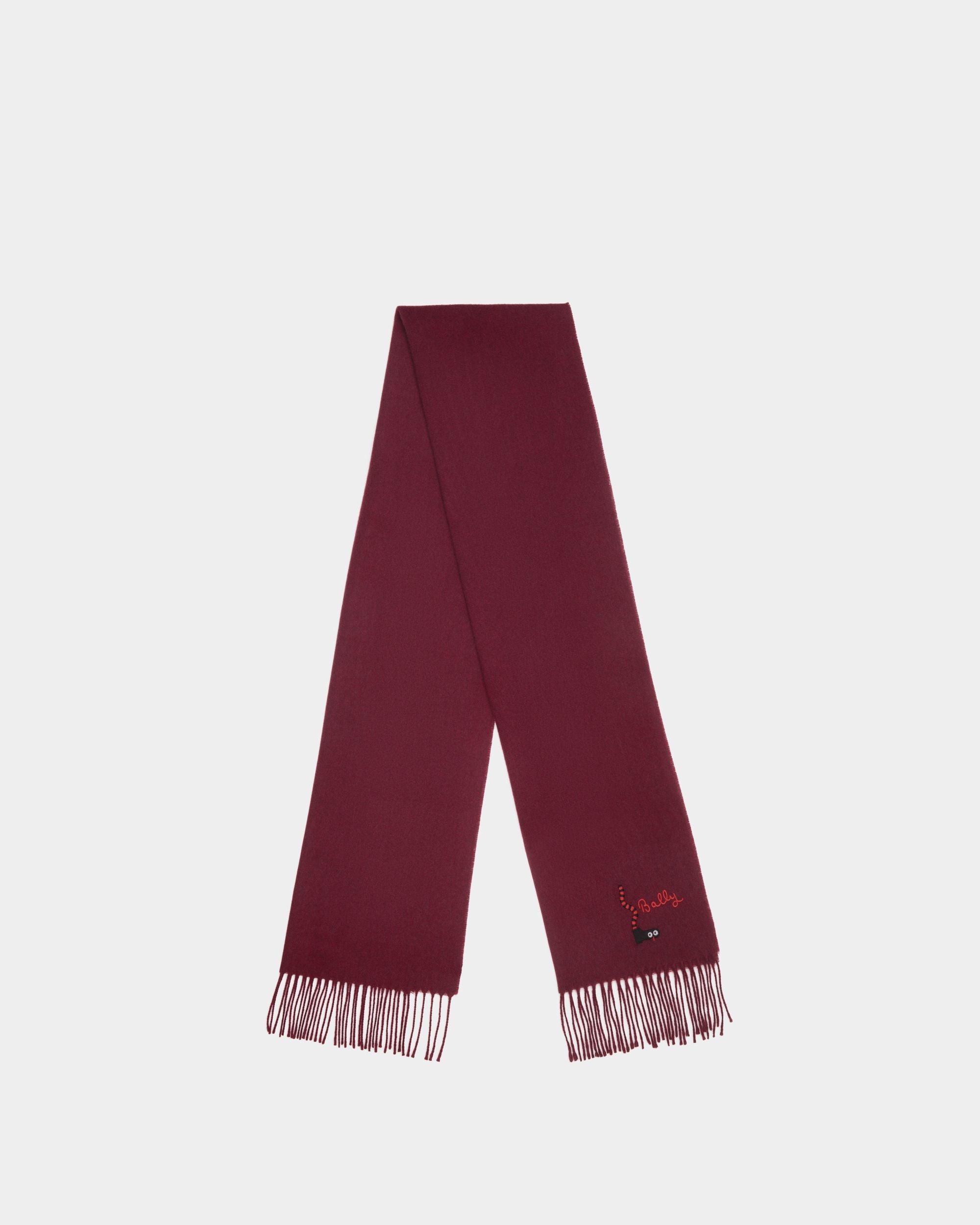 Scarf in Sirah Wool - Women's - Bally - 01
