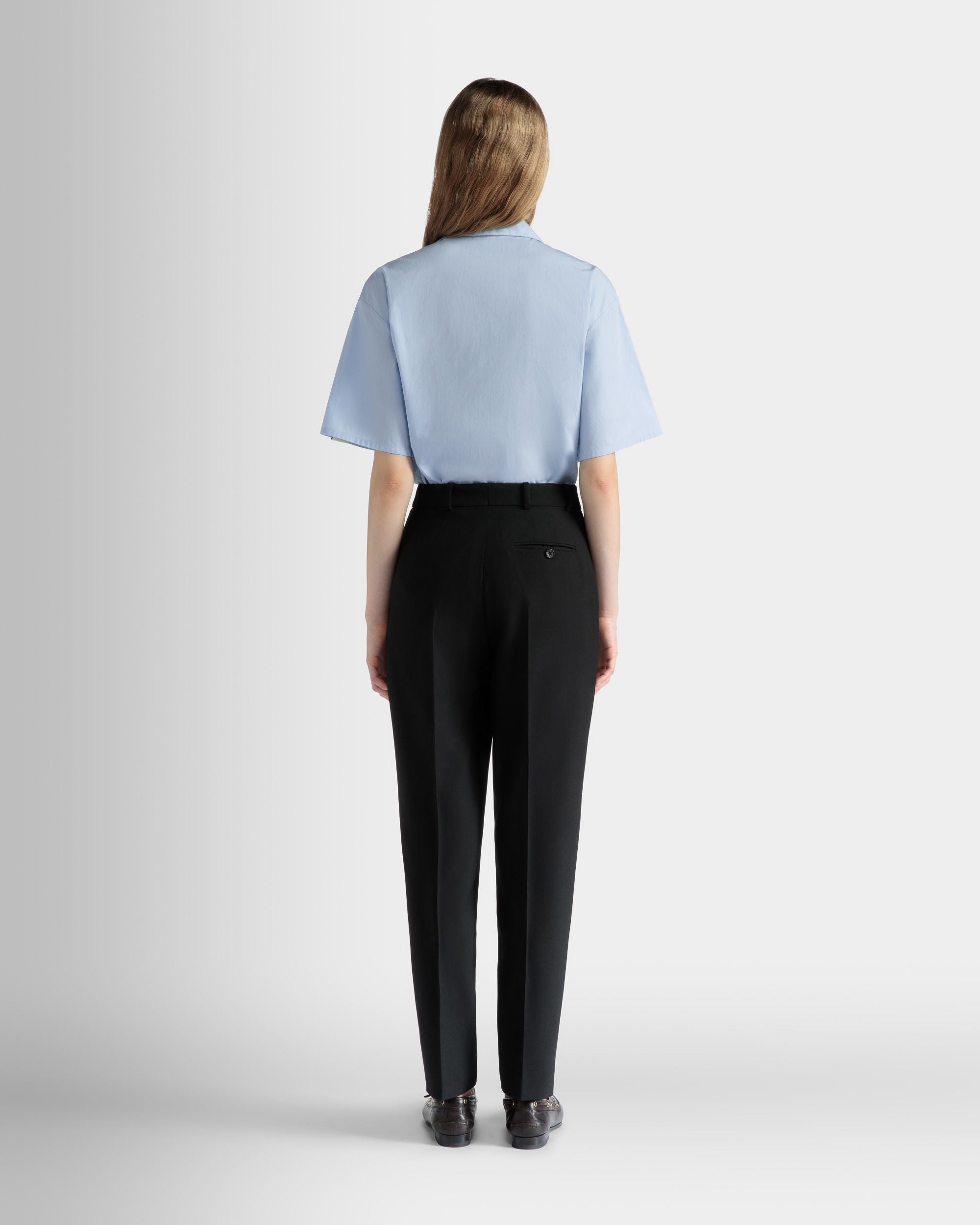 Camicia Oversize In Cotone Light Blue - Donna - Bally - 06