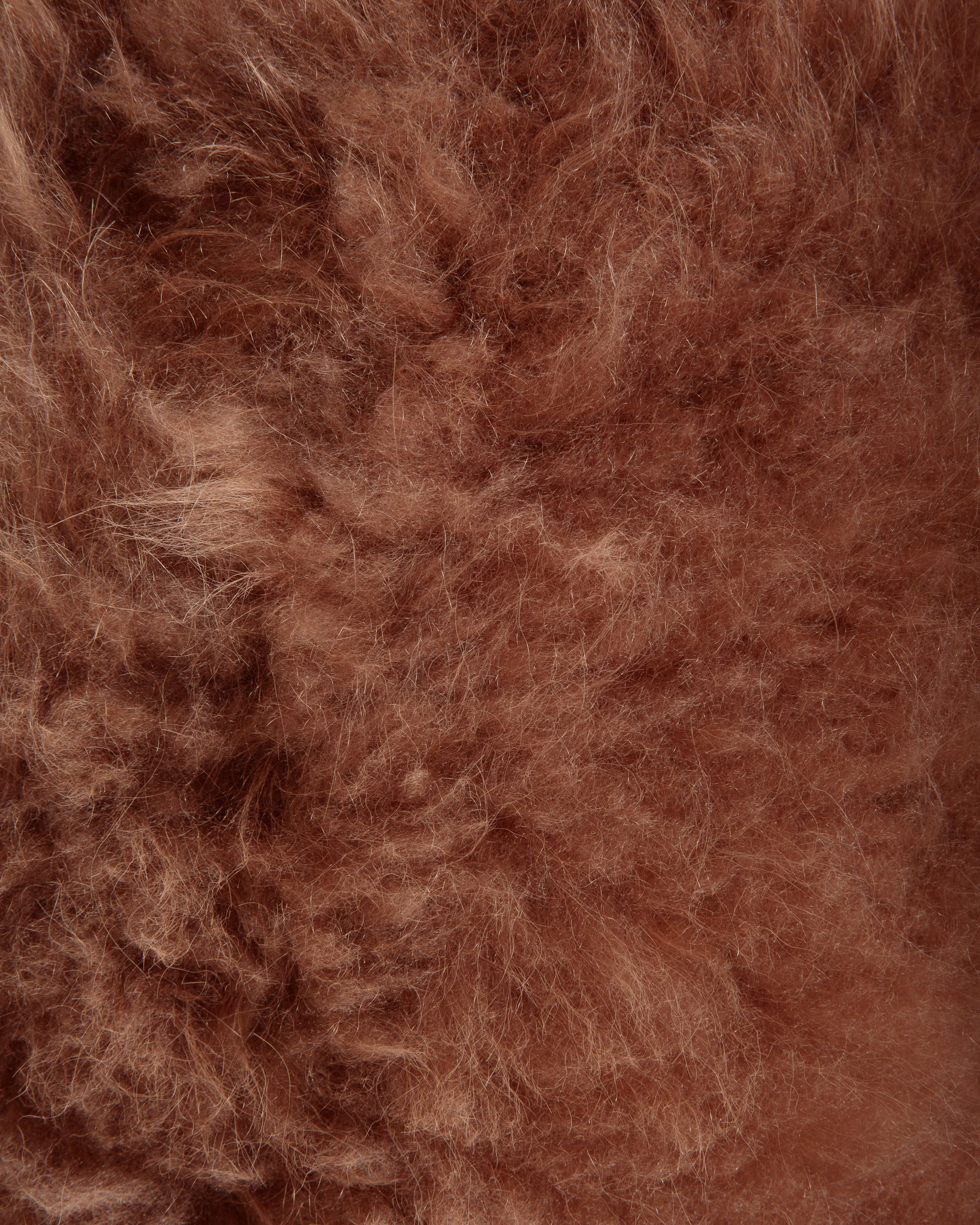 Mini Skirt In Dark Green And Praline Beige Wool and Shearling - Women's - Bally - 08