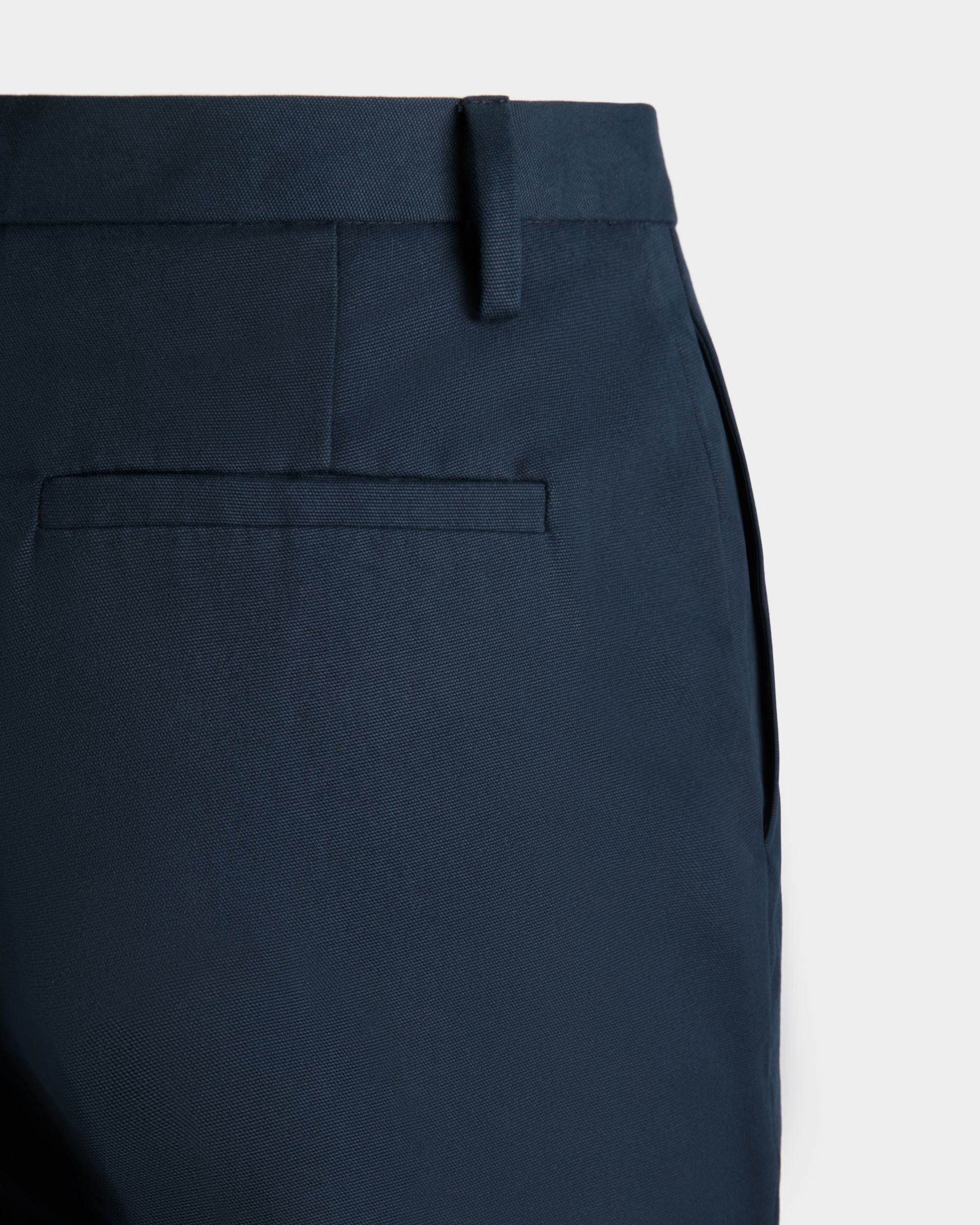 Pantalone In Cotone Blu - Donna - Bally - 02