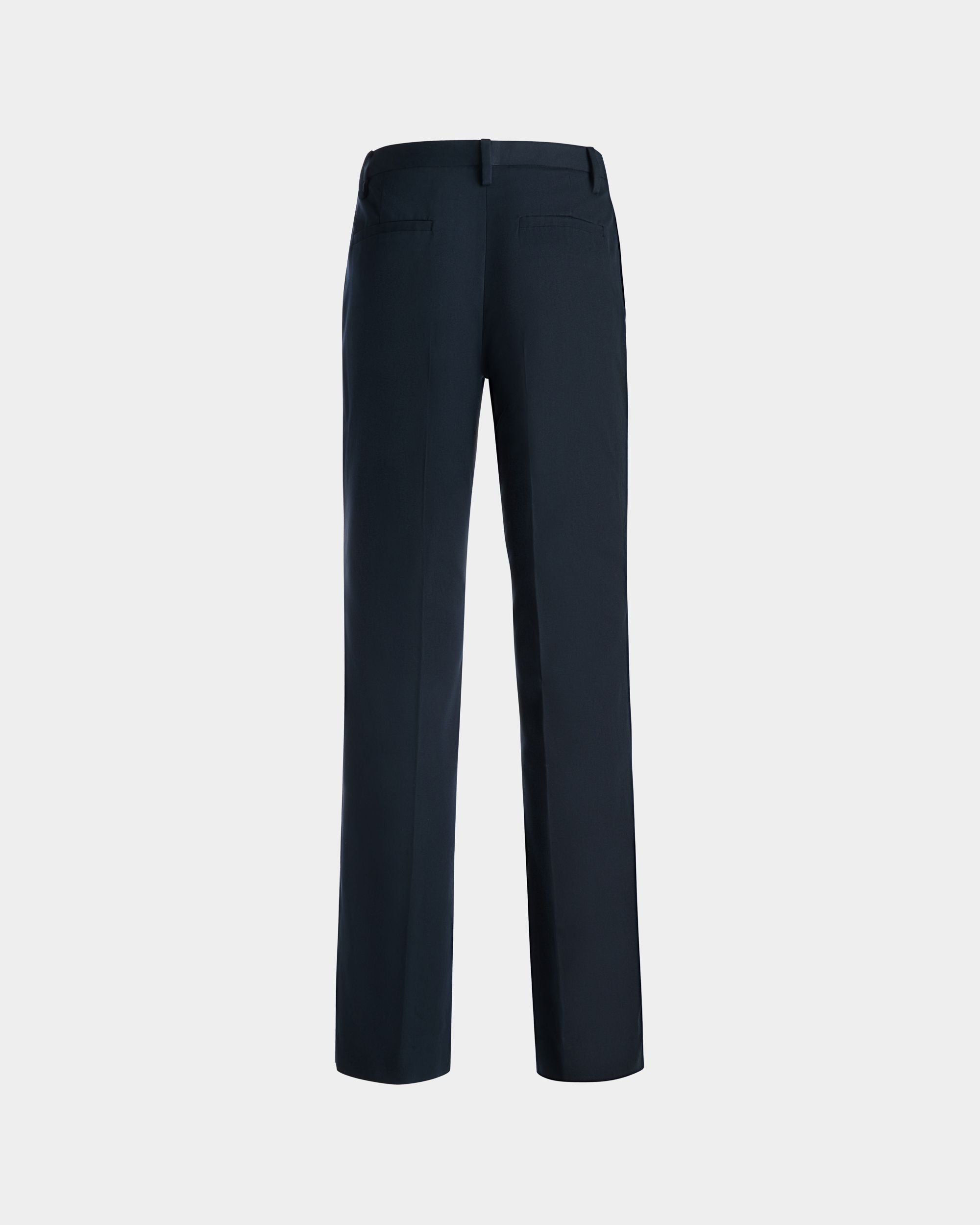 Pantalone In Cotone Blu - Donna - Bally - 03