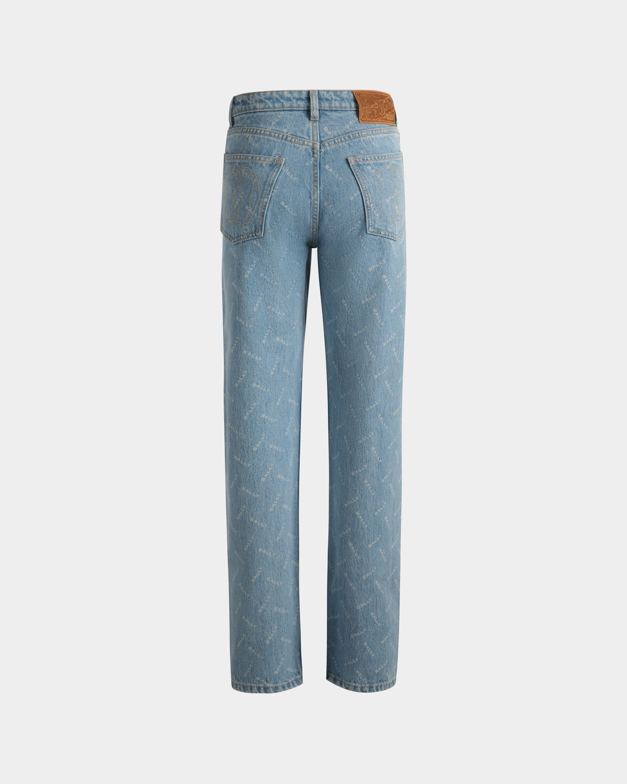 Pantalone In Cotone Denim Azzurro - Donna - Bally - 07