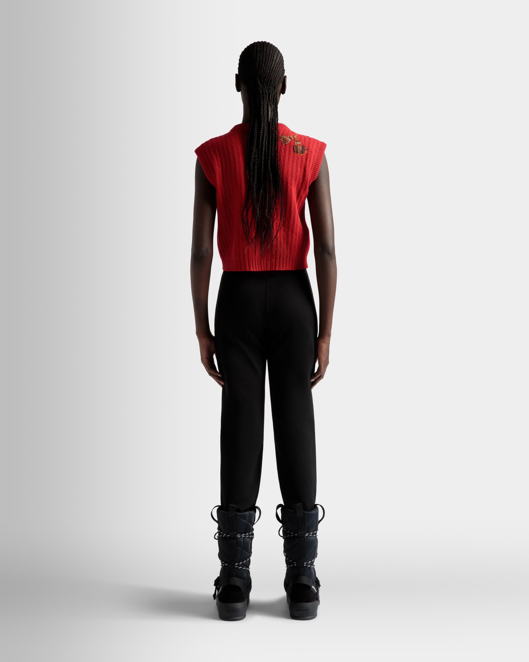 Stretch Pants In Black - Women's - Bally - 06