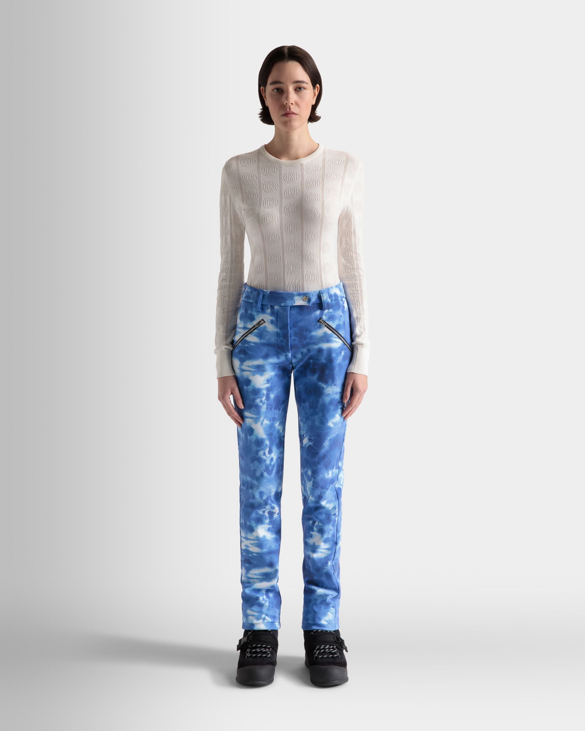 Pantalon Stretch Bleu - Femme - Bally - 02