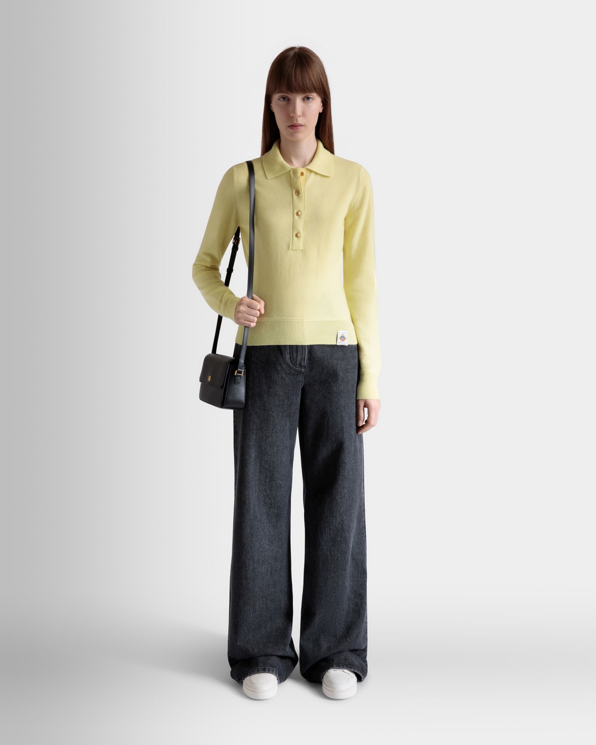 Jeanshose Mit Weitem Bein Aus Baumwolle In Grau - Damen - Bally - 02