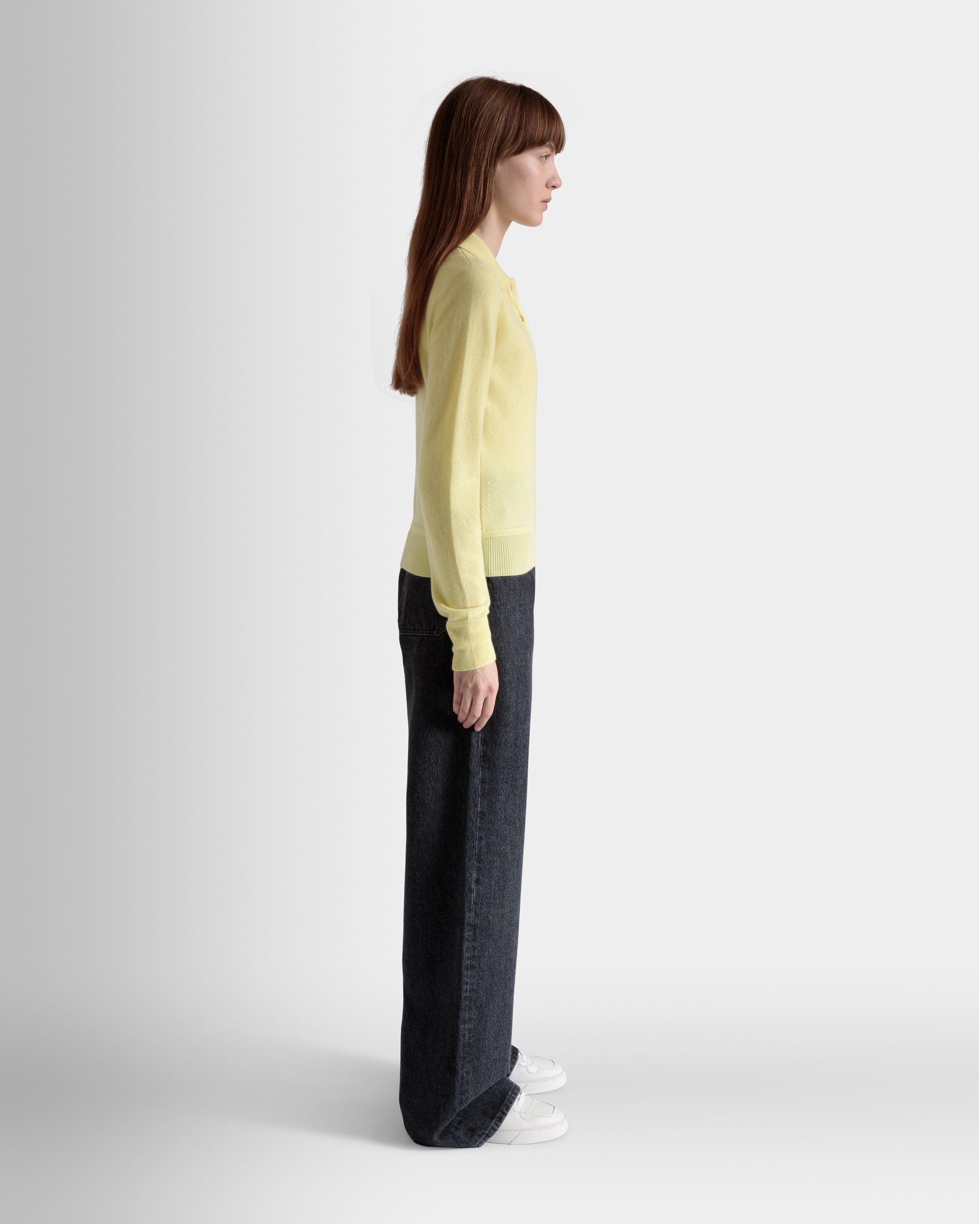 Jeanshose Mit Weitem Bein Aus Baumwolle In Grau - Damen - Bally - 05