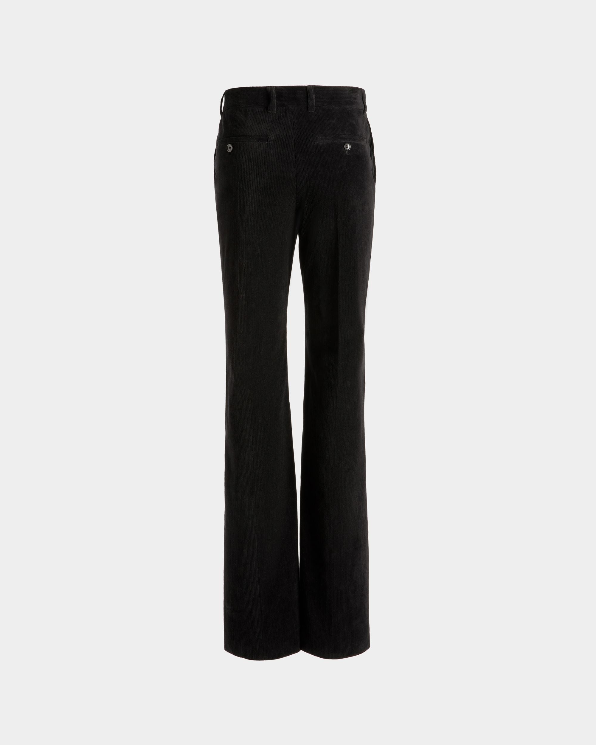 Schlaghose Aus Schwarzem Baumwollcord - Damen - Bally - 07