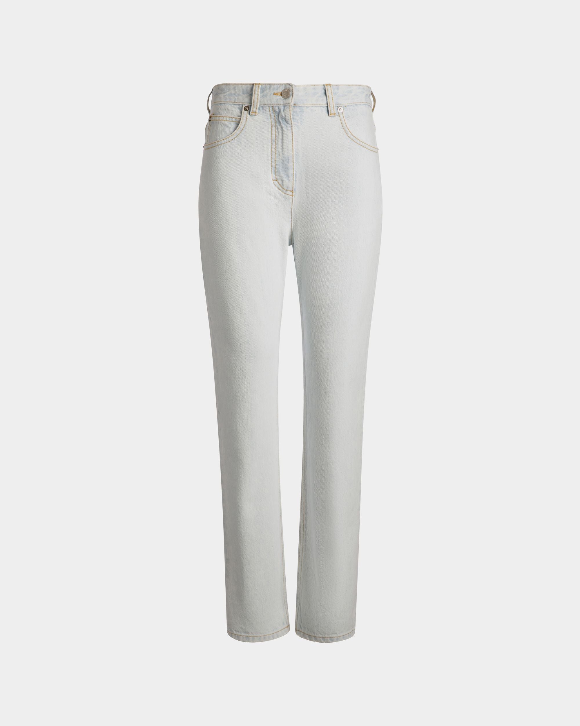 Jeanshose Aus Baumwolle In Light Blue - Women's - Bally - 01